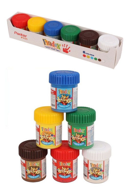 رنگ انگشتی ۶ رنگ