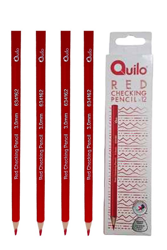 مداد قرمز سه گوش کویلو بسته ای
