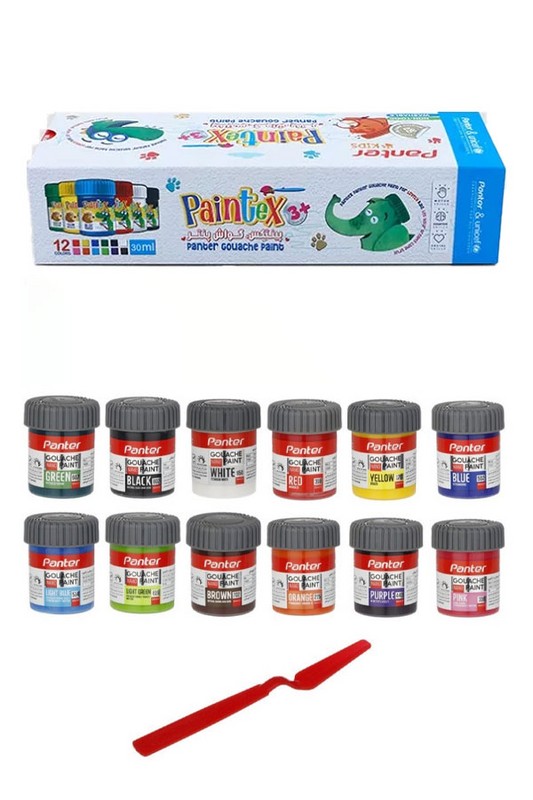 گواش نانو پوش ۱۲ رنگ Unicest Panter