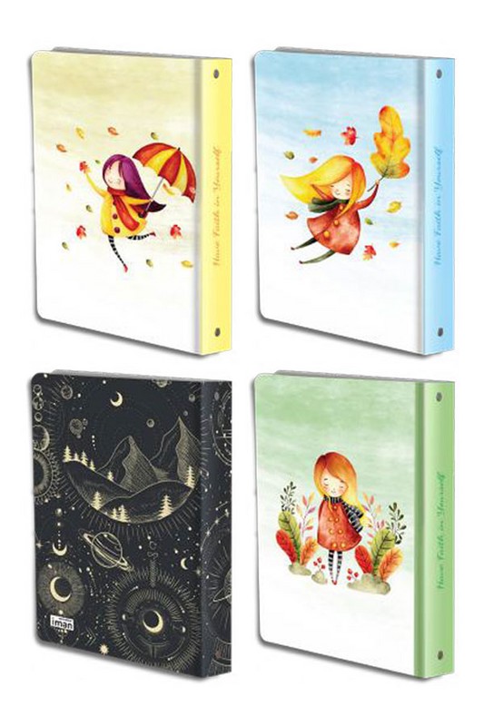 دفتر کلاسوری ۲۰ حلقه A۵ ۰۲۰۴ ایمان