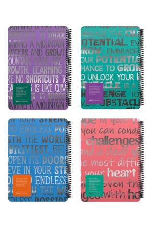 دفتر ۲۰۰ برگ وزیری سیمی تایپ متالایز