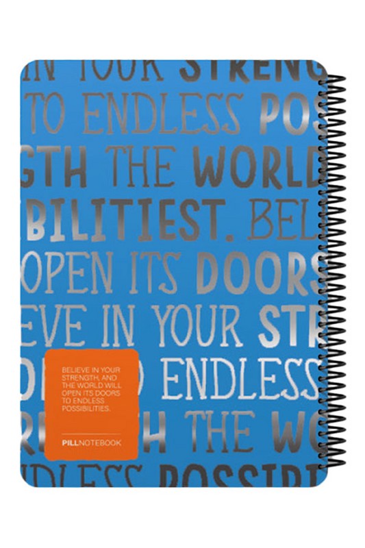 دفتر ۱۰۰ برگ تایپ متالایز رحلی جلد سخت