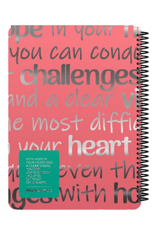 دفتر ۱۰۰ برگ تایپ متالایز رحلی جلد سخت