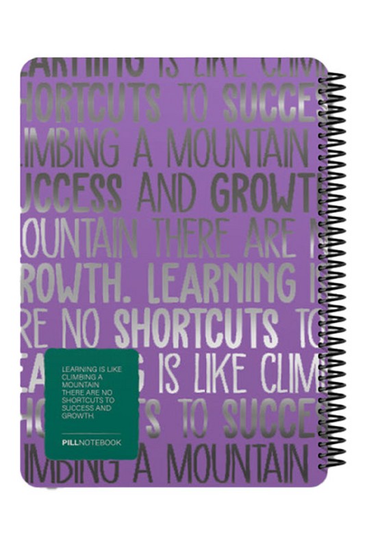 دفتر ۱۰۰ برگ تایپ متالایز رحلی جلد سخت