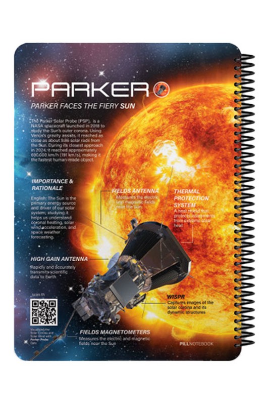 دفتر ۱۰۰ برگ گلگسی رحلی جلد سخت