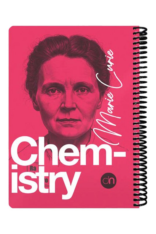 دفتر ۱۰۰ برگ شیمی صورتی چهره ها