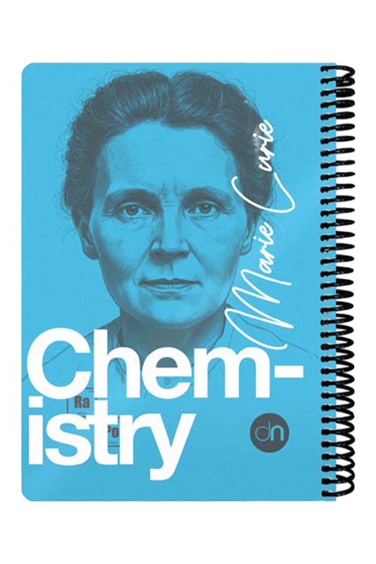 دفتر ۱۰۰ برگ شیمی آبی چهره ها