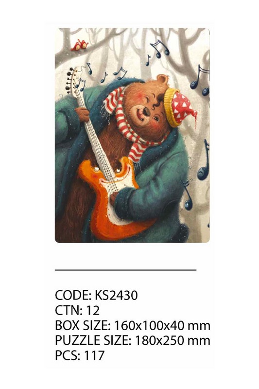 پازل ۱۱۷ قطعه Wonder Land Bear ۲۴۳۰