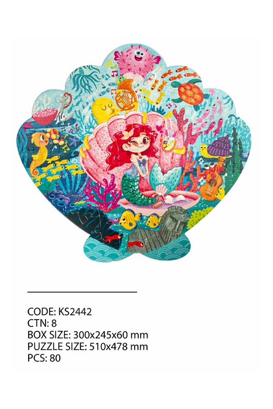پازل ۸۰ قطعه Tiny Mermaid ۲۴۴۲