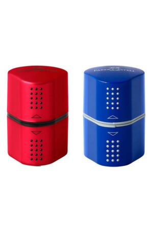 تراش مخزن دار سه قلو گریپ رنگی ۱۸۳۸۰۱ faber castell