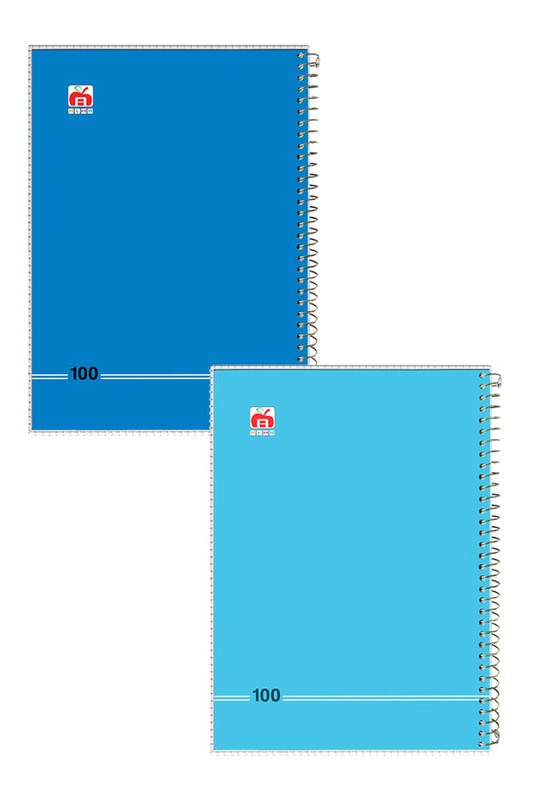 دفتر مشق ۱۰۰ برگ سیمی طلقی ساده کد ۷۱۸۴