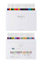 روان نویس ۴۰ رنگ EMOTT