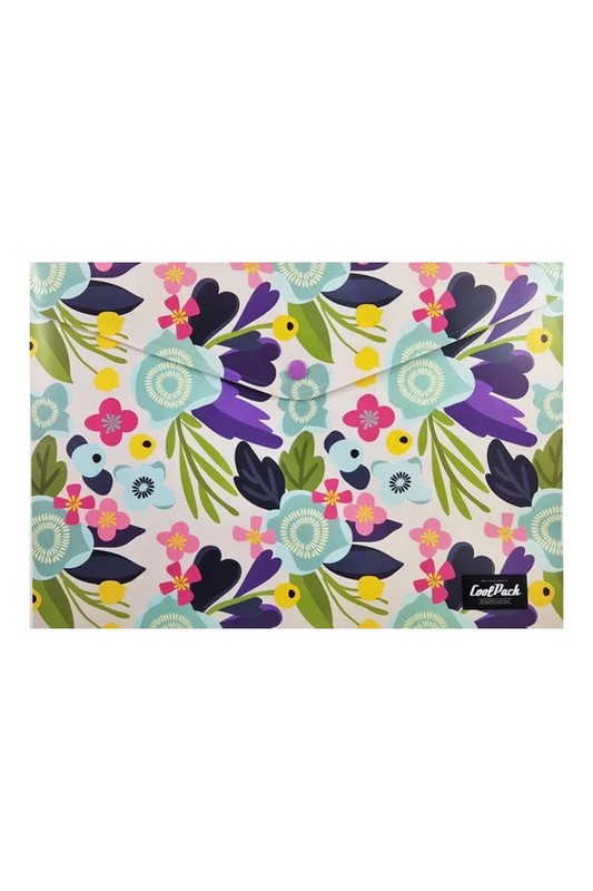 پوشه دکمه دار طرح دار A۴ ۳۰۰۳۲ کول پک coolpack