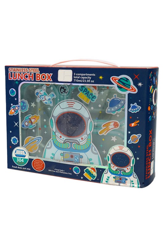 ظرف غذای داخل استیل ۷۱۰ میل فضانورد کد u۲۰۸۶