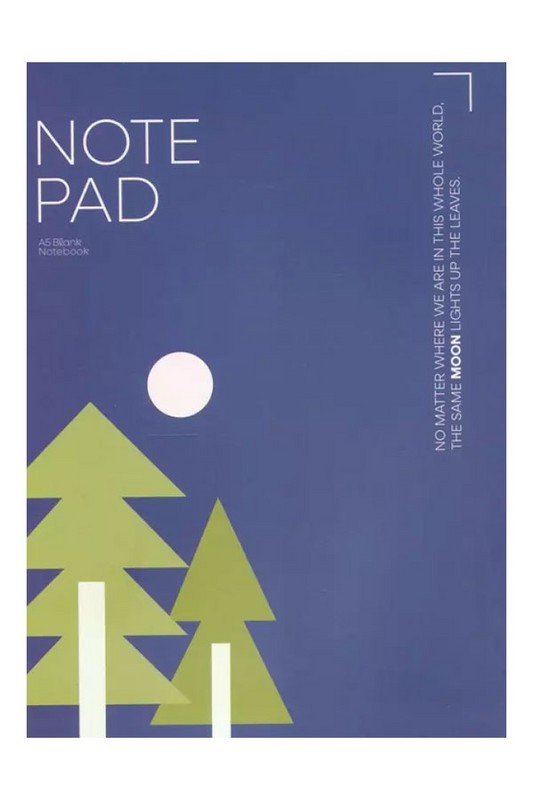 دفتر یادداشت بی خط سری Moon