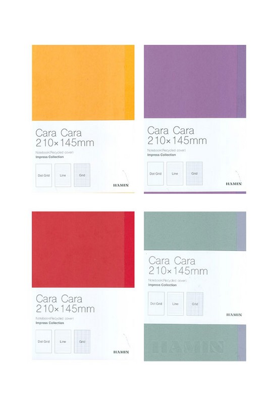 دفتر یادداشت جلد سخت سری cara cara