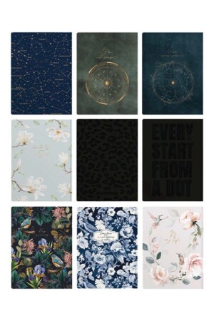 دفتر کلاسوری جلد سخت سری کلاسیک