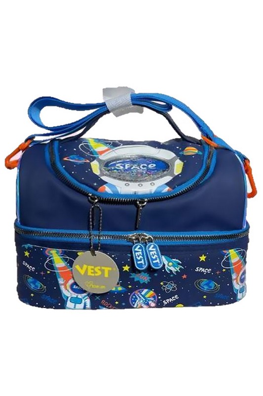 کیف دوجداره ظرف غذا دو زیپ فضانورد U۲۰۵۸
