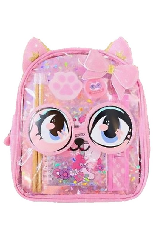 ست لوازم تحریر همراه با کیف گربه U۲۰۹۰