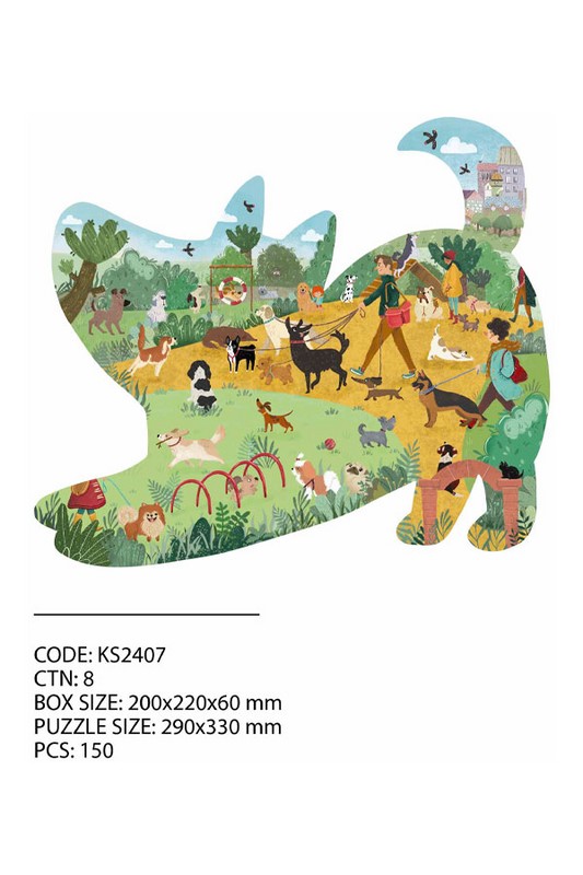 پازل ۱۵۰ قطعه ۲۴۰۶ Dogs Park