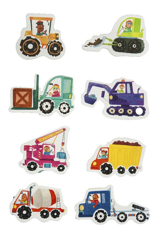 پازل ۳۵ قطعه Construction Machines ۲۴۳۲