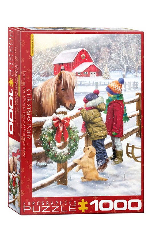 پازل Chrismas Pony ۶۰۰۰ ۵۶۳۸ ۱۰۰۰pcs