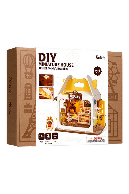 بازی مینیاتوری روبوتایم مدل جعبه نان تدی DS۰۳۳