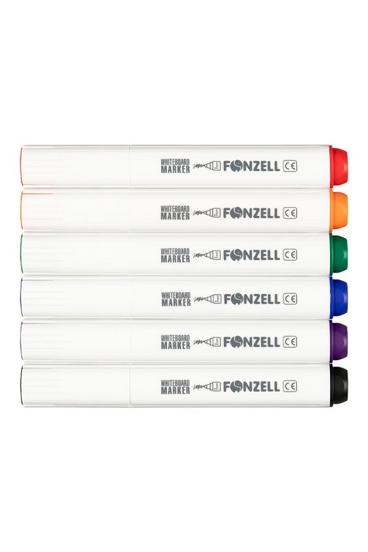 ماژیک وایت برد ۶ رنگ نوک گرد ۶۸۵۰۰۷