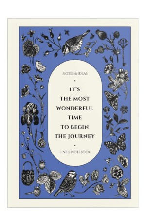 دفتر سایز A۵ زمینه آبی Its The Most