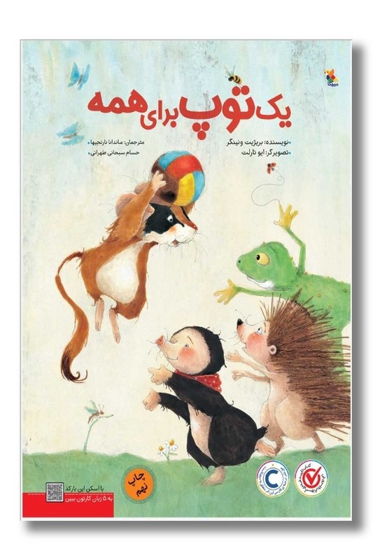 کتاب یک توپ برای همه