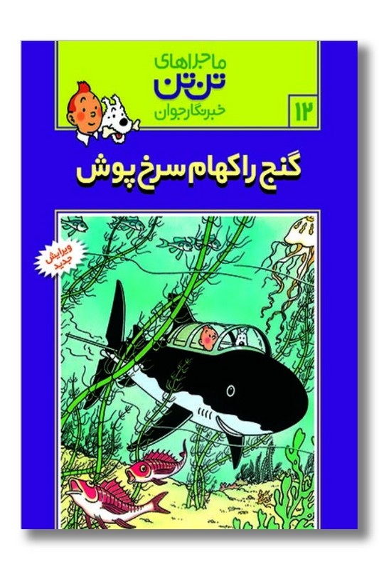 کتاب گنج راکهام سرخ پوش تن تن ۱۲