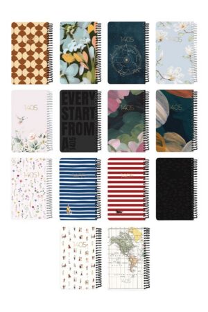 سررسید اروپایی ۱۴۰۵ جلد سخت دات نوت dotnote