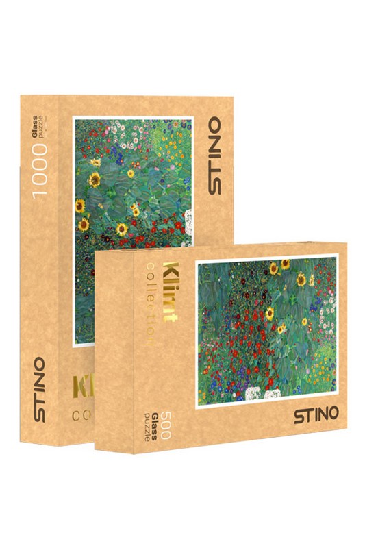 پازل شیشه ای ۵۰۰ قطعه طرح کلیمت کد ۱۰۱