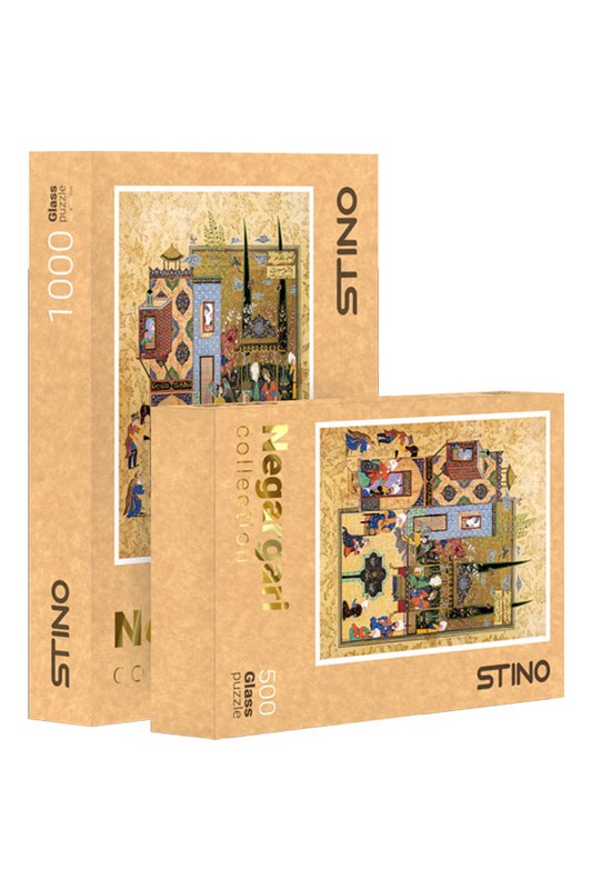 پازل شیشه ای ۲۶۰ قطعه طرح نگارگری کد ۱۰۱