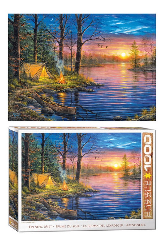 پازل Evening Mist ۶۰۰۰ ۰۸۶۳ ۱۰۰۰pcs