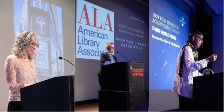 برندگان سال های 2022 و 2023 و 2024 جایزه تونی موریسون