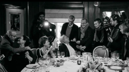 هیئت داوری جایزه گنکور - دور میز رستوران مشهور دروآن سال 2024