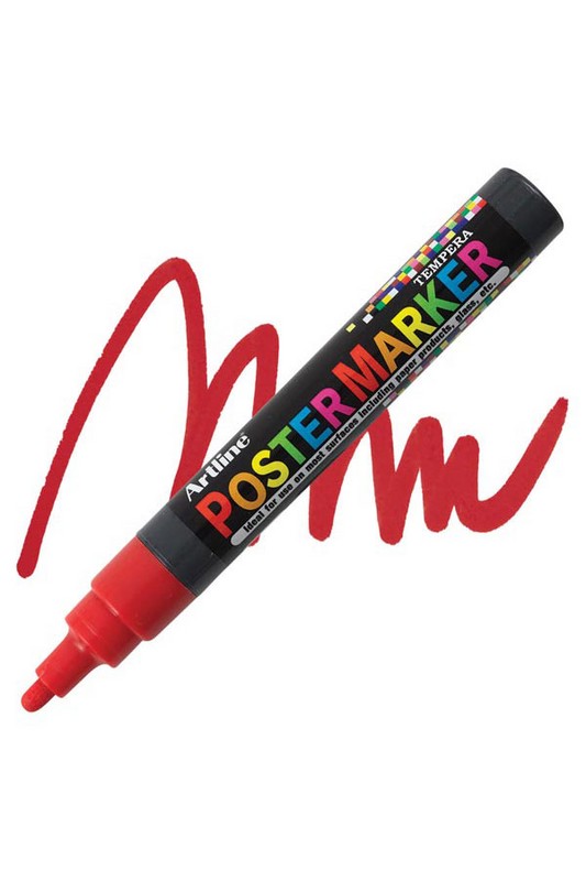 ماژیک پوستر قرمز epp۴ آرت لاین