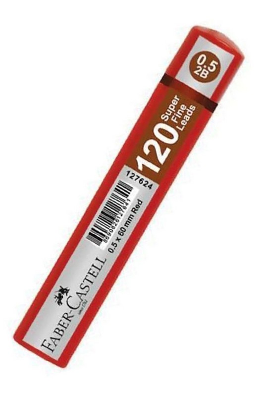 نوک اتود ۰.۵ ۱۲۰ تایی کد ۱۲۷۶۲۰ فابرکاستل faber castell