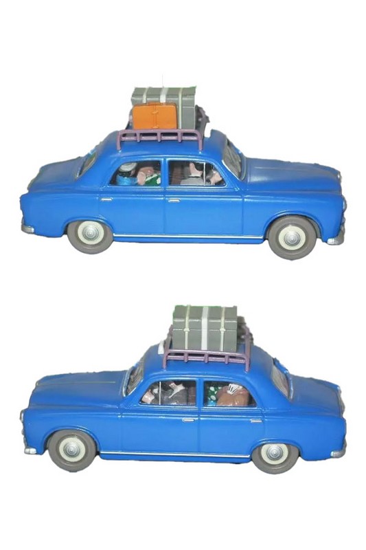 مجسمه فیگور تن تن The marlinspike taxi ۲۹۹۳۷ le taxi de moulinsart les bijoux de la castafiore