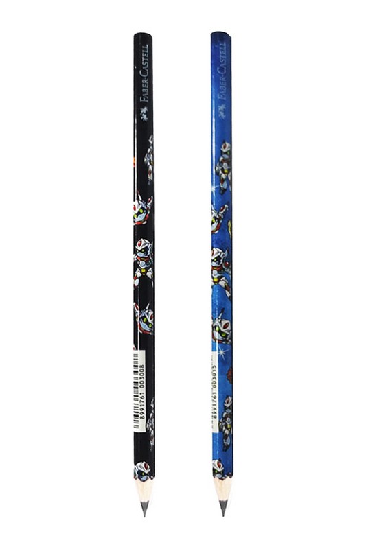 مداد مشکی بدنه مثلثی طرح روبات ۱۱۸۳۷۳ فابر کاستل