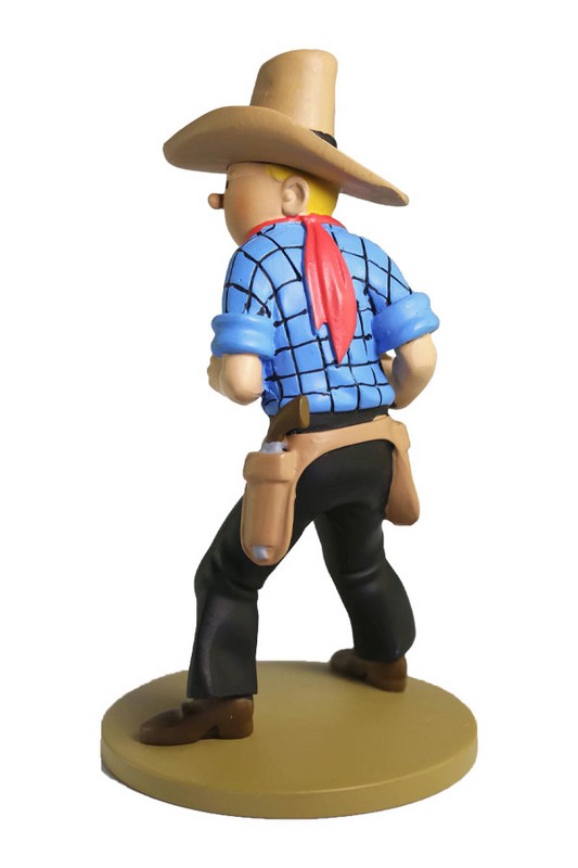 مجسمه فیگور تن تن Tintin Cowboy