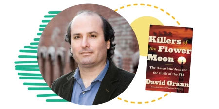 دیوید گرن برنده جایزه ادگار در سال 2018 برای رمان قاتلان ماه گل