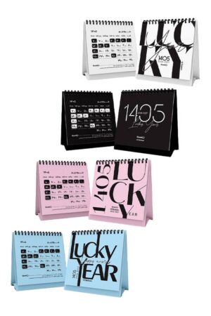 تقویم رومیزی لاکی یر همراه با استیکر ۱۴۰۵