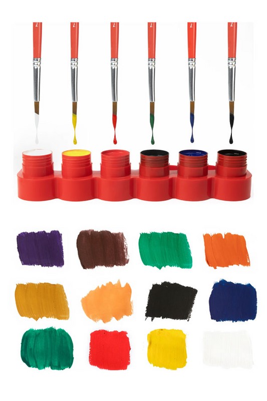 گواش ۱۲ رنگ پازلی ۶۸۵۰۷۸