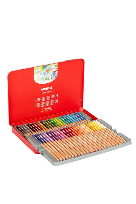 مداد رنگی ۴۸ رنگ جعبه فلزی creative کد ۶۸۵۰۵۷ فونزل