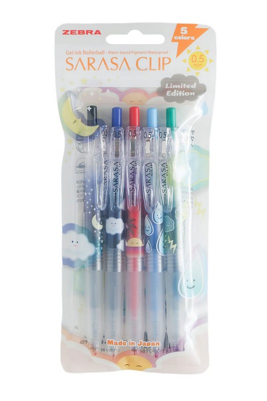 روان نویس ژلی ۰.۵ ساراسا کلیپ طرح گردایشن ۵ عددی