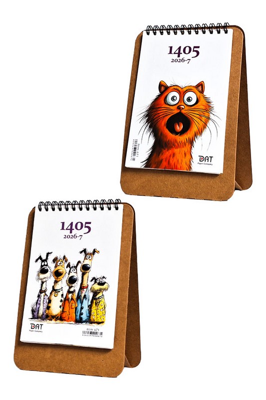 تقومی رومیزی پایه کرافت ۱۴۰۵