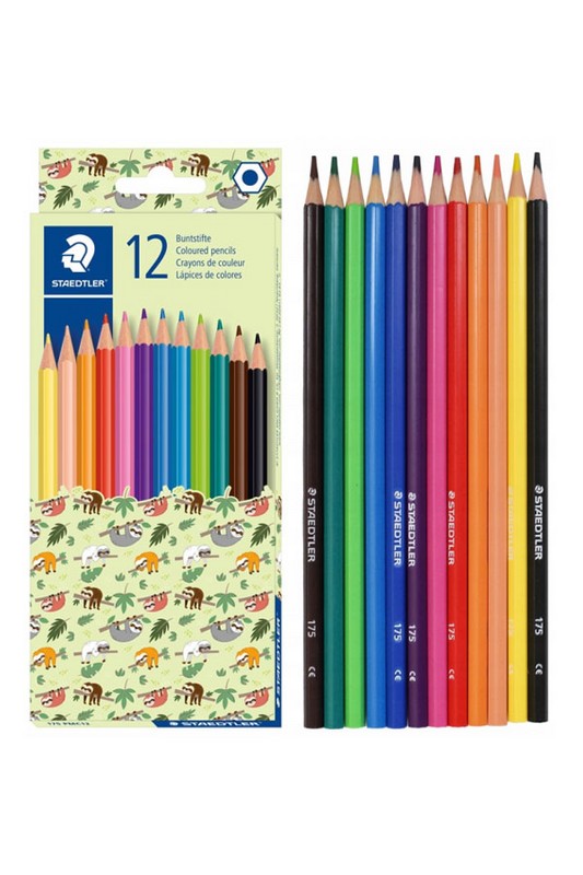 مداد رنگی ۱۲ رنگ سری Pattern Mix