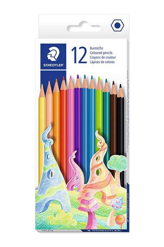 مداد رنگی ۱۲ رنگ سری جنگل